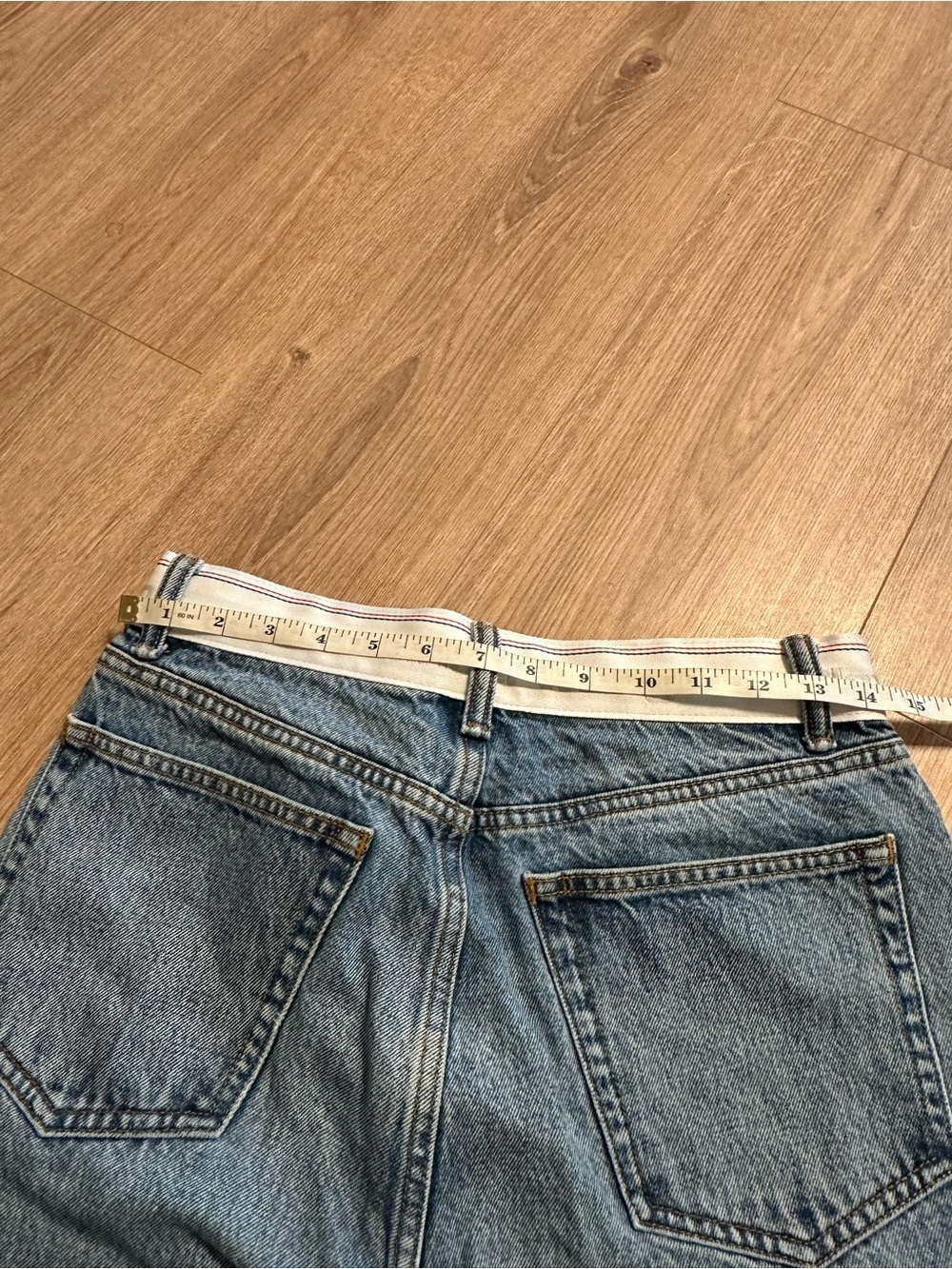 Alexander Wang logo blue jeans size 27 - Picture 9 of 9